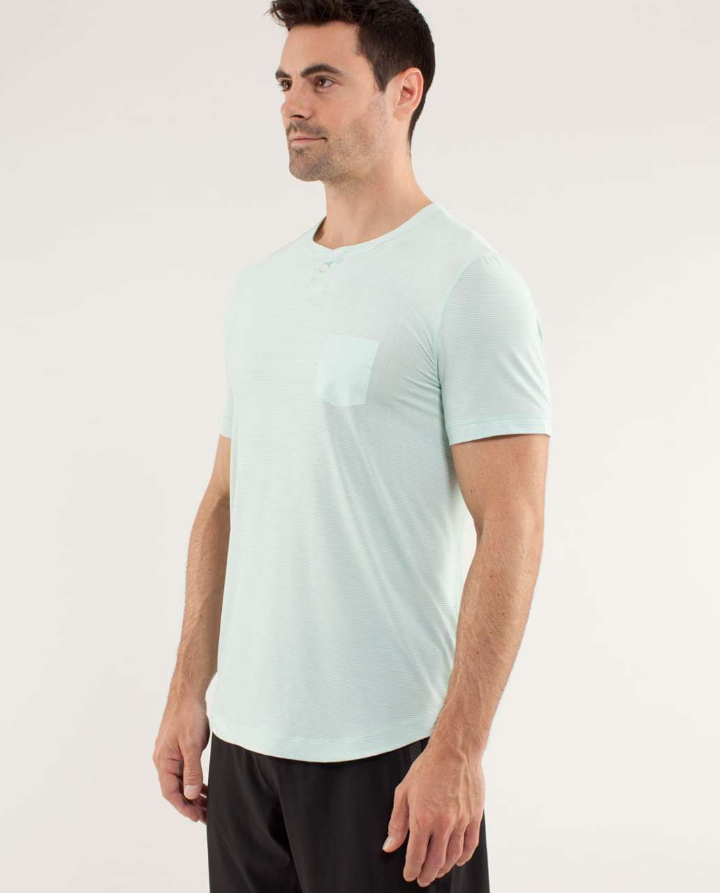 Lululemon One Hit Henley - Sea Mist