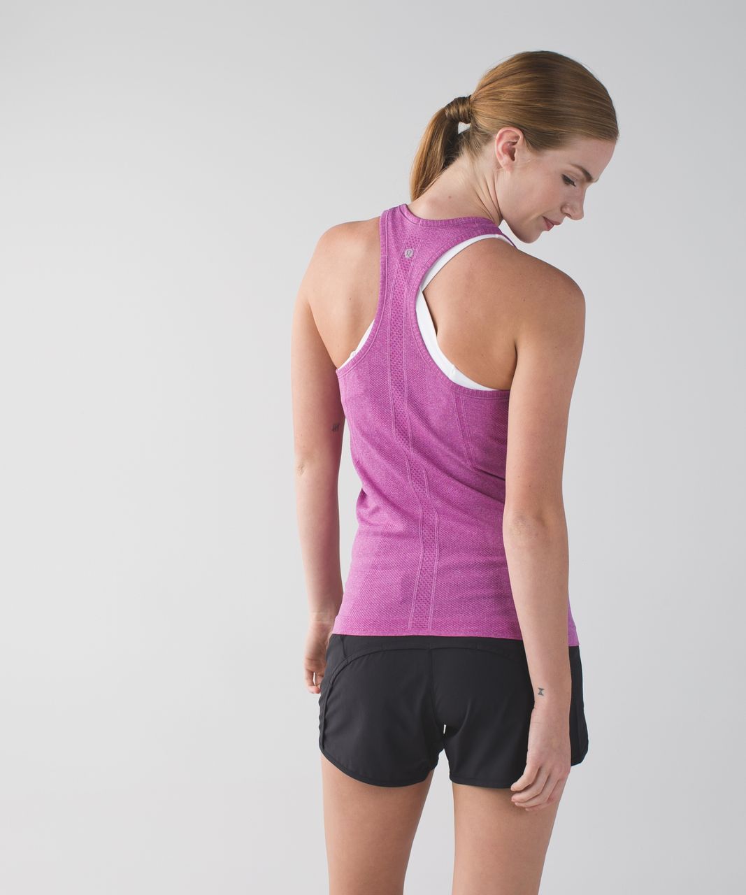 Lululemon Swiftly Tech Racerback - Heathered Ultra Violet