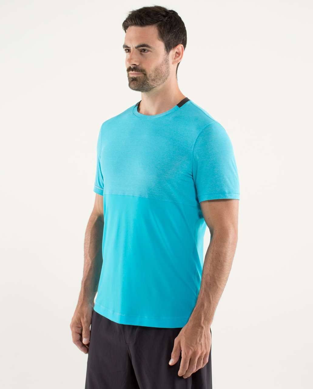 Lululemon Precise Tee *Mesh - Spry Blue