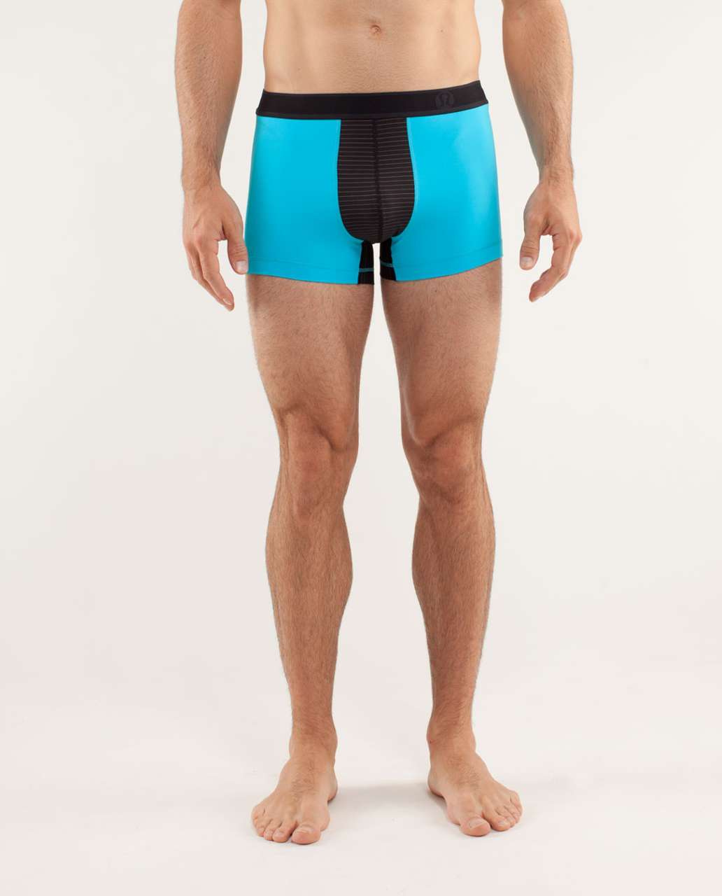 Lululemon Studio Boxer Short - Spry Blue / Black