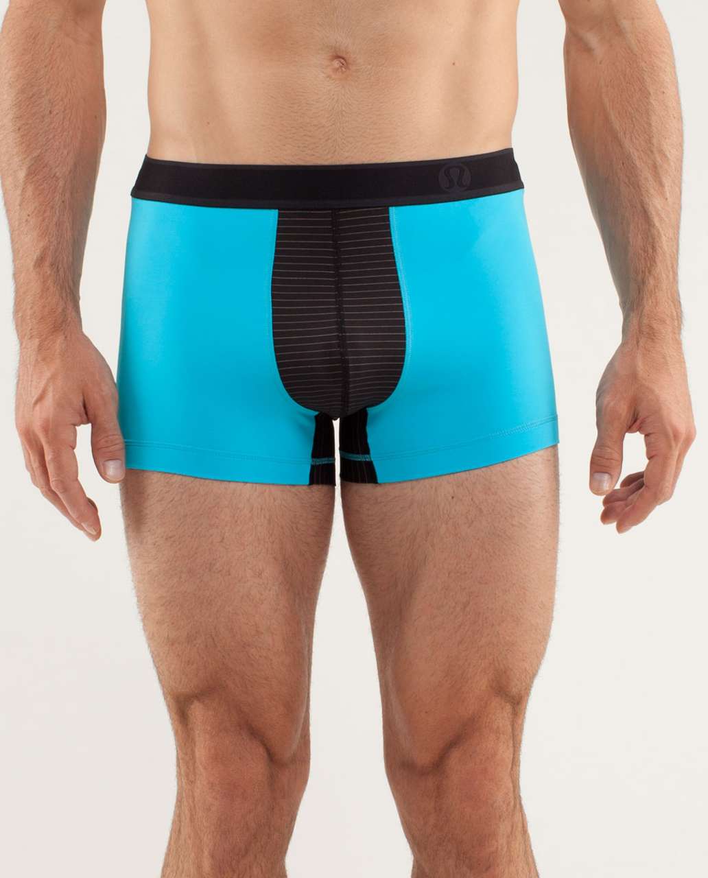 Lululemon Studio Boxer Short - Spry Blue / Black