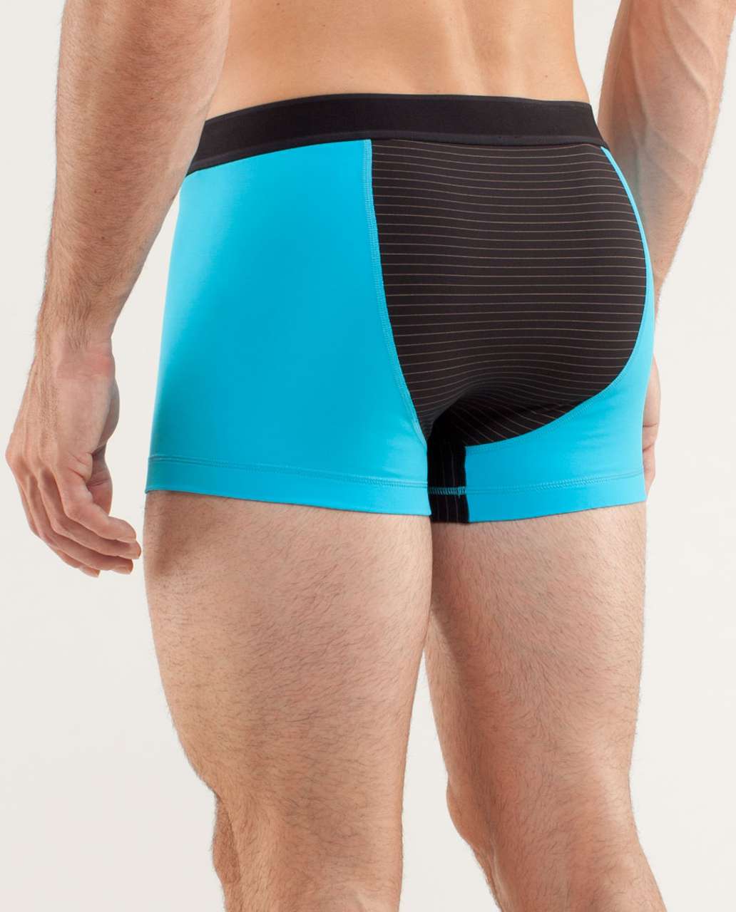 Lululemon Studio Boxer Short - Spry Blue / Black