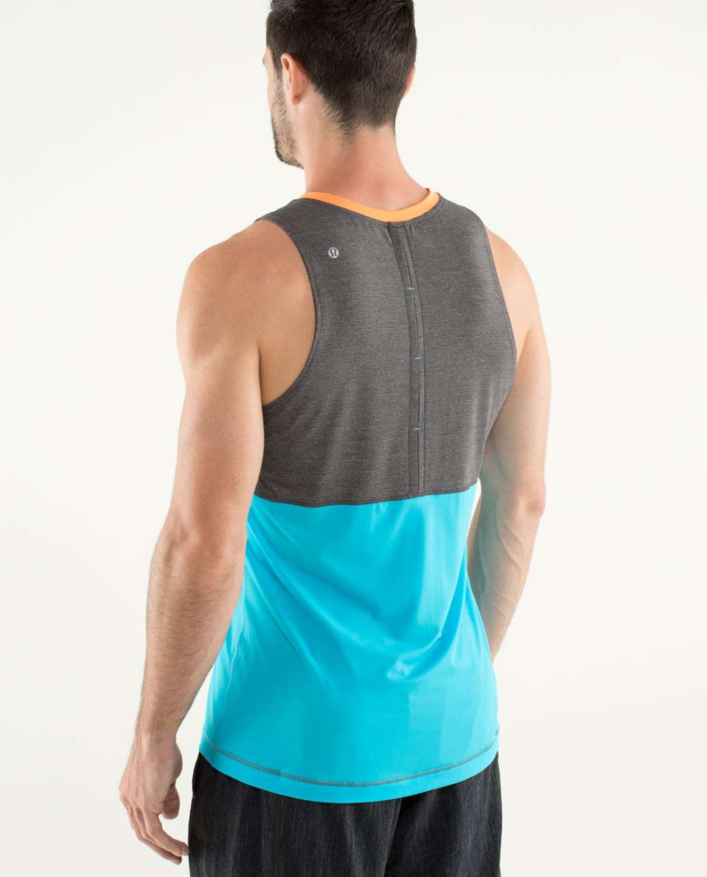 Lululemon Precise Singlet *Mesh - Soot