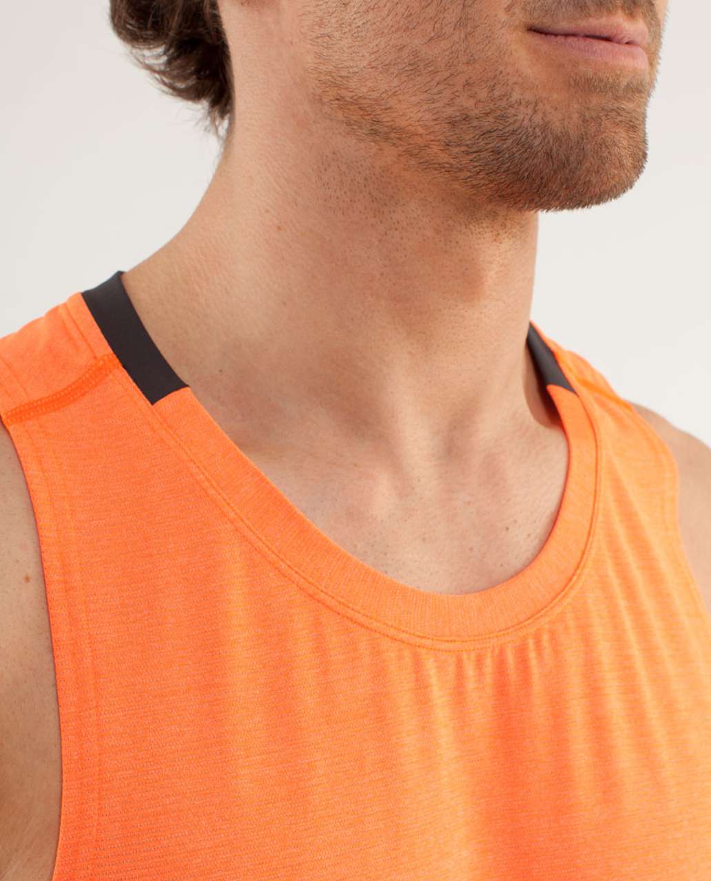 Lululemon Precise Singlet *Mesh - Pizzaz