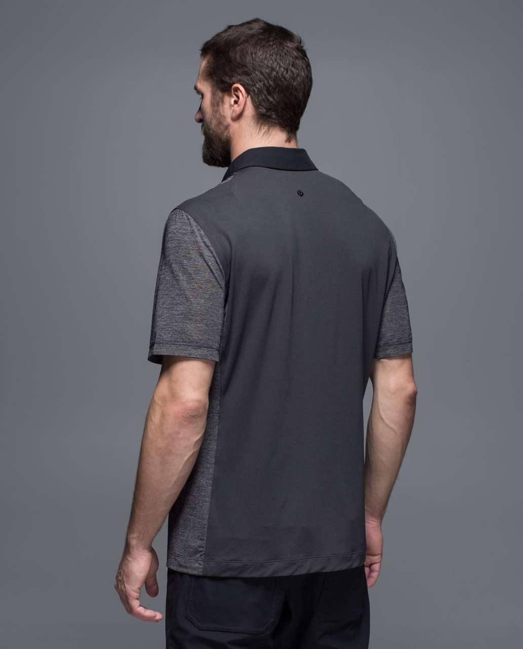 Lululemon Precision Polo - Soot / Black