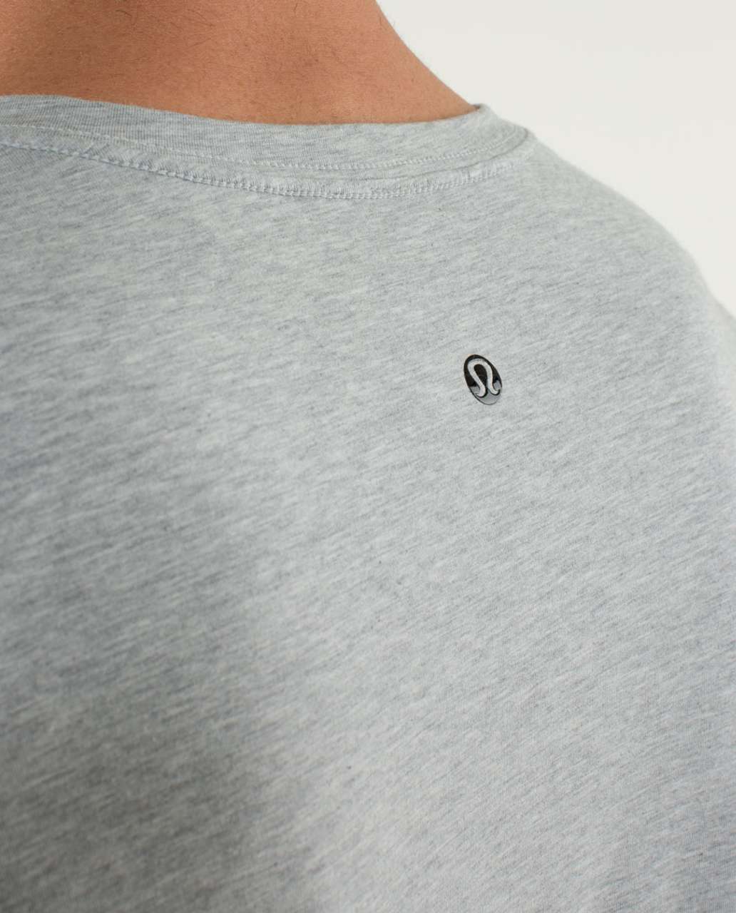 Lululemon Post Practice V - Silver Slate / White