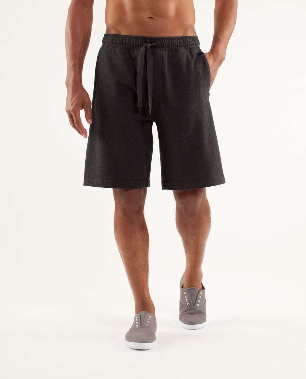 Lululemon Run Off Route High Rise Short 4 - Black - lulu fanatics