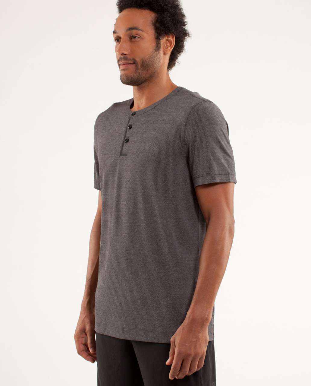 Lululemon Three Hit Henley - Soot