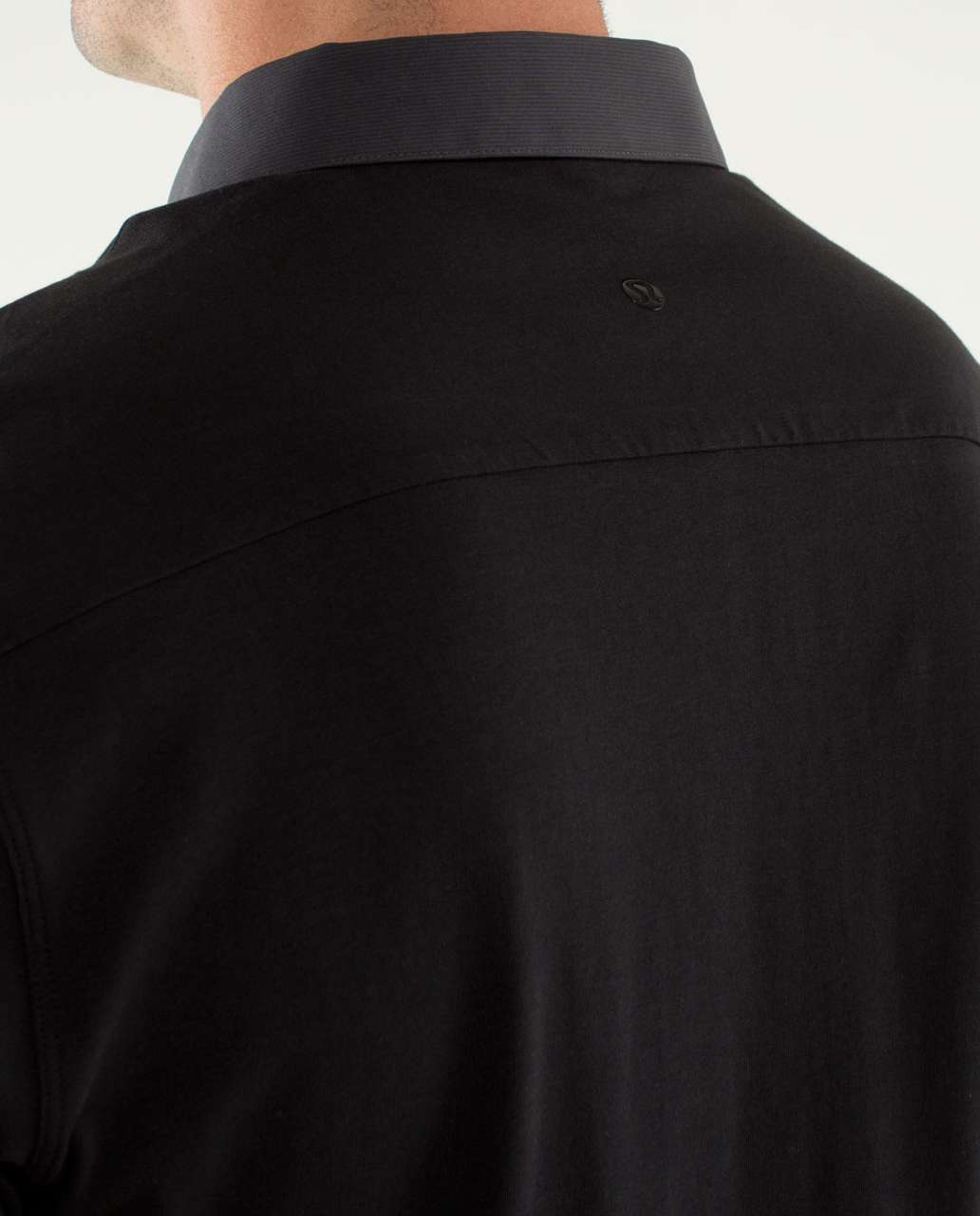 Lululemon Mission Polo - Black - lulu fanatics