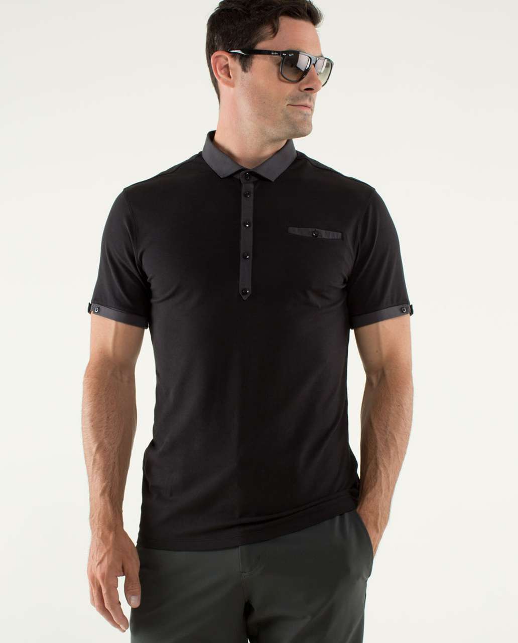 Lululemon Mission Polo - Black