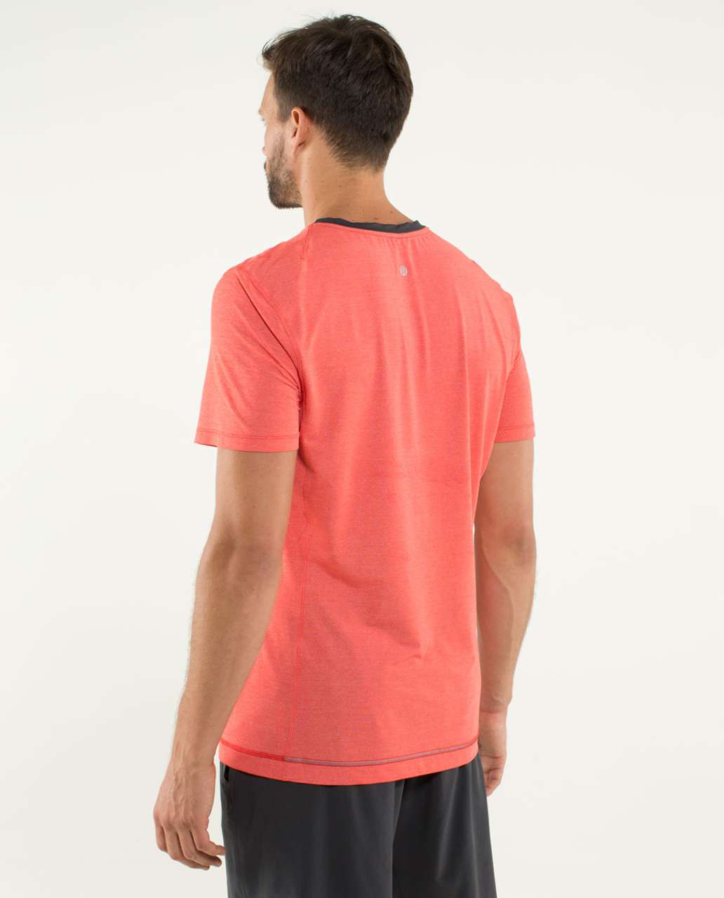 Lululemon Precision Tee *Silverescent - Heathered Love Red