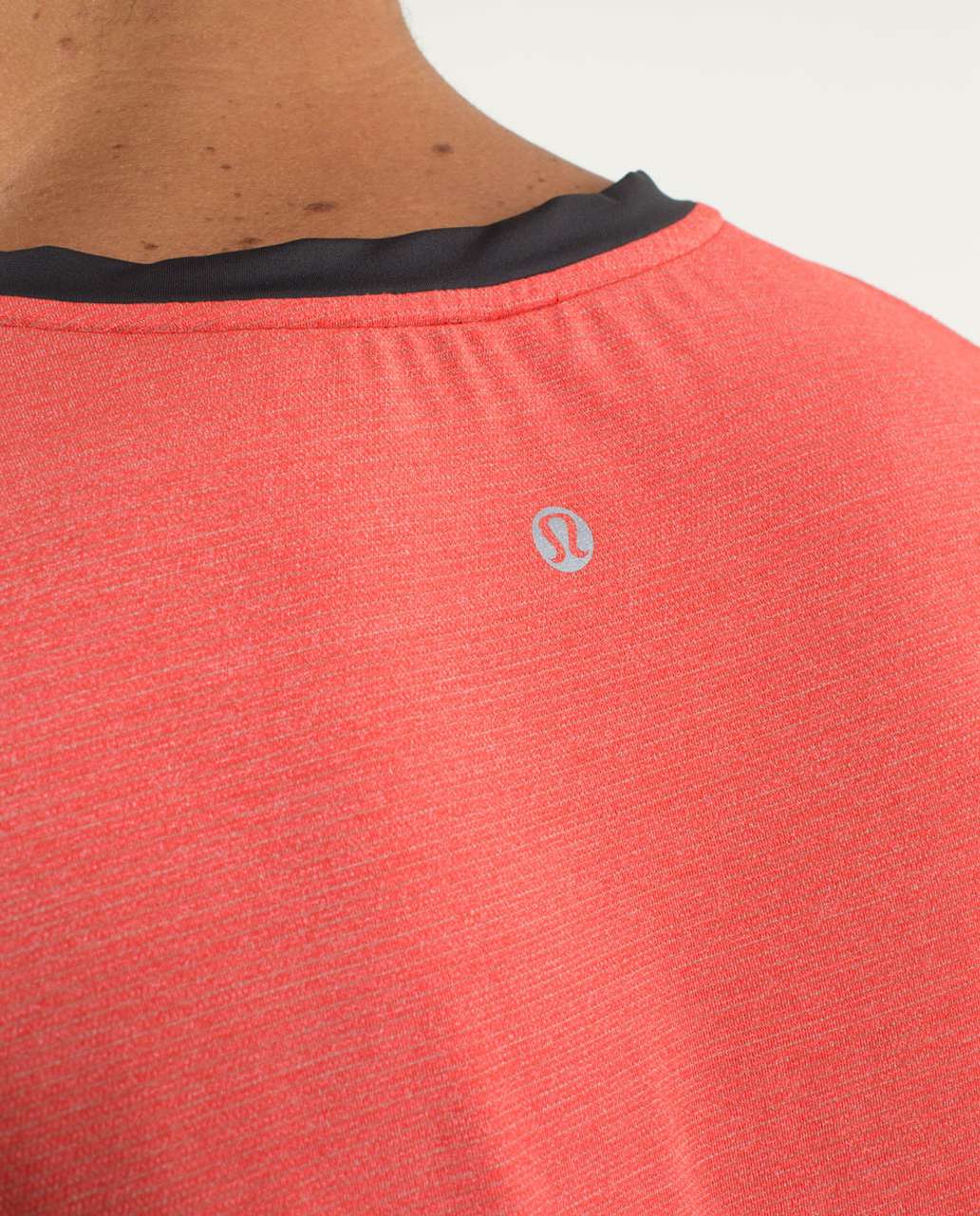 Lululemon Precision Tee *Silverescent - Heathered Love Red