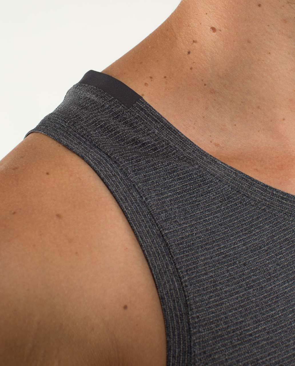 Lululemon Precision Singlet - Heathered Black