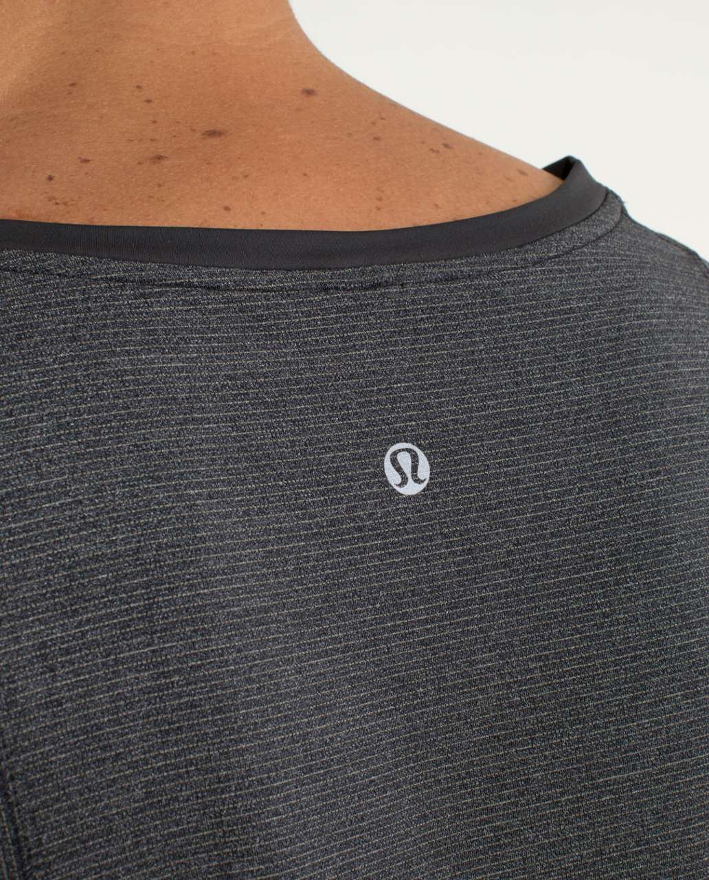 Lululemon Precision Singlet - Heathered Black