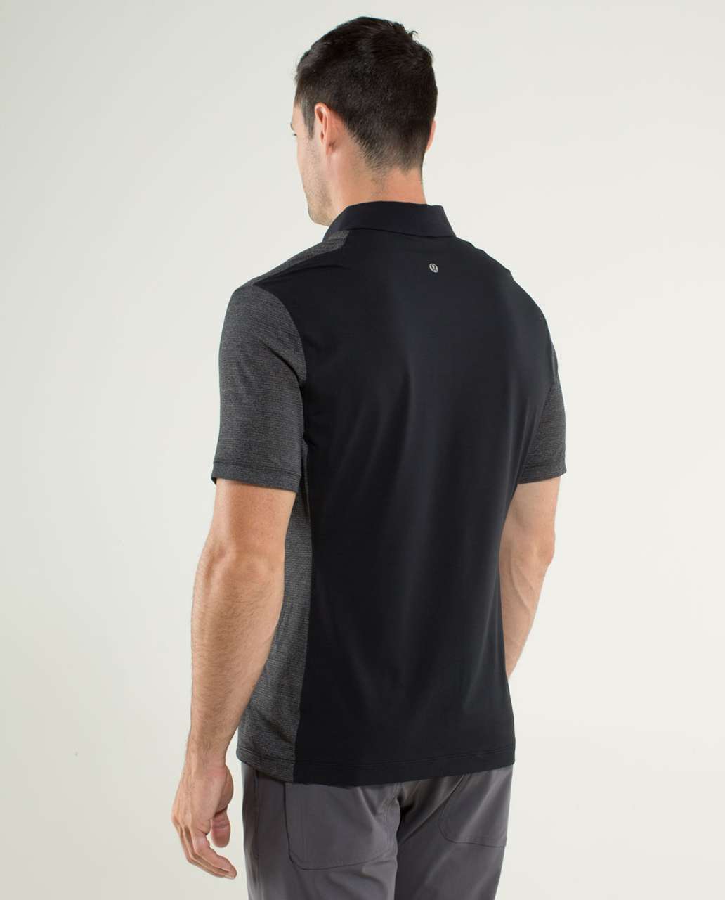 Lululemon Precision Polo - Heathered Black