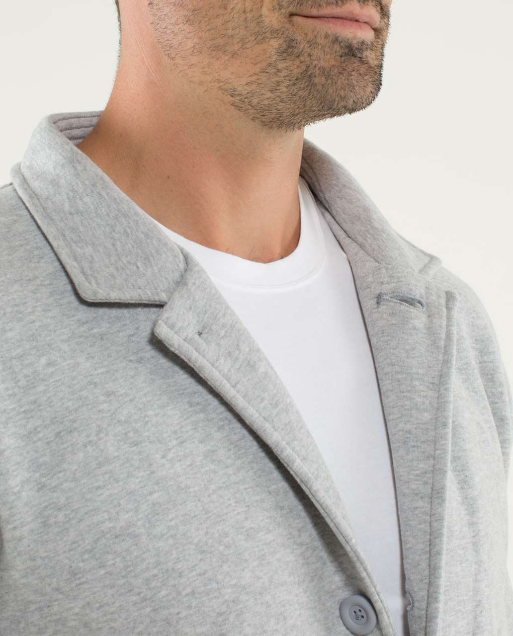 Lululemon Post Gravity Blazer - Heathered Silver Slate