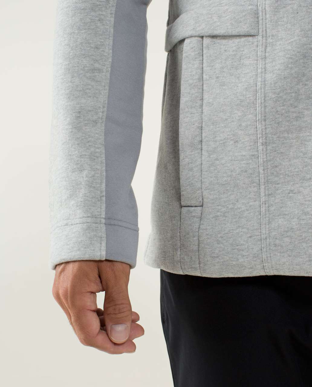 Lululemon Post Gravity Blazer - Heathered Silver Slate