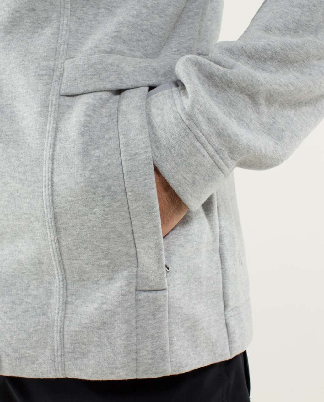 Lululemon Post Gravity Blazer - Heathered Silver Slate