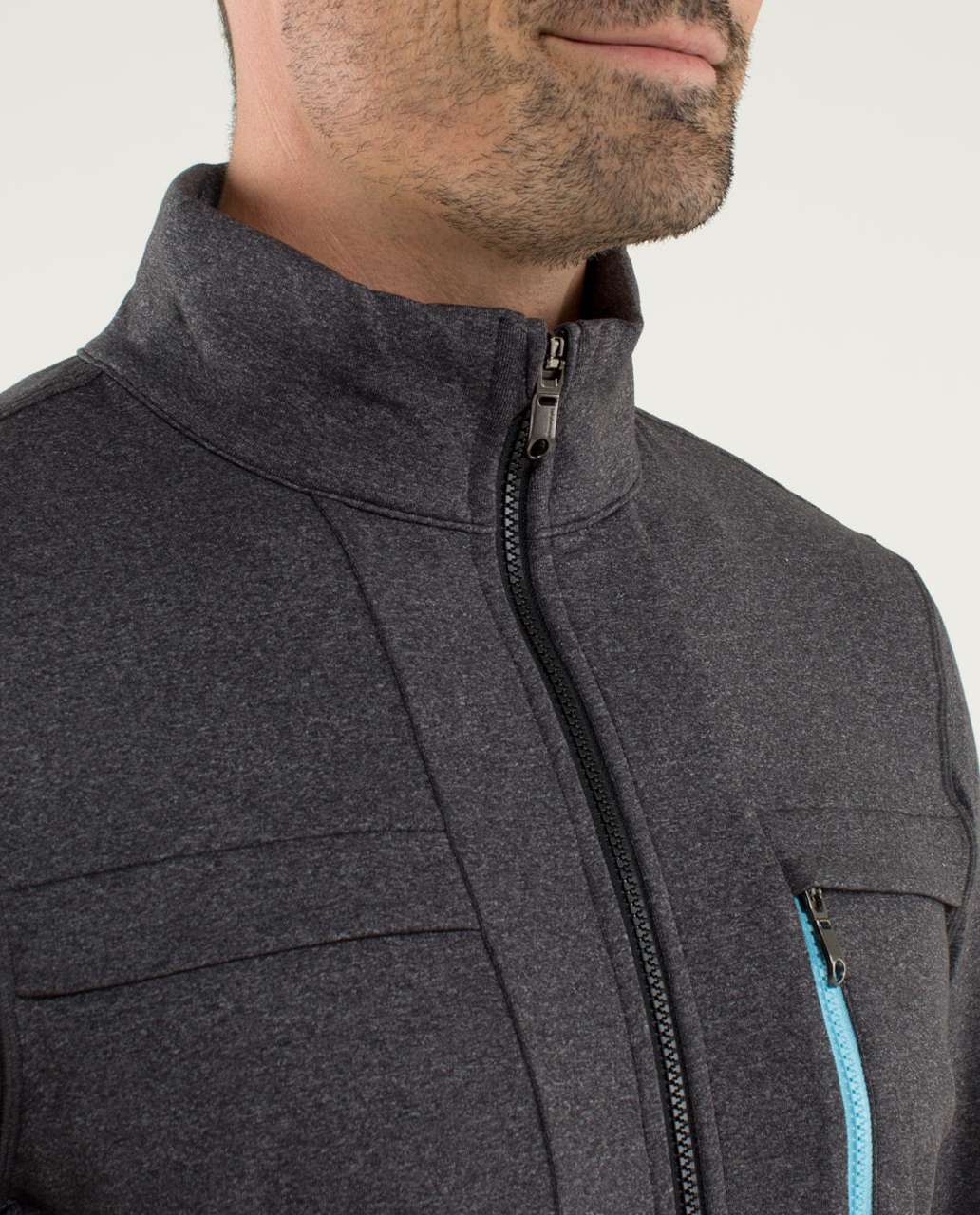 Lululemon Post Gravity Jacket - Heathered Black