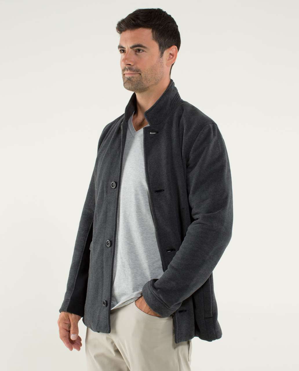 Lululemon Post Gravity Blazer - Heathered Black