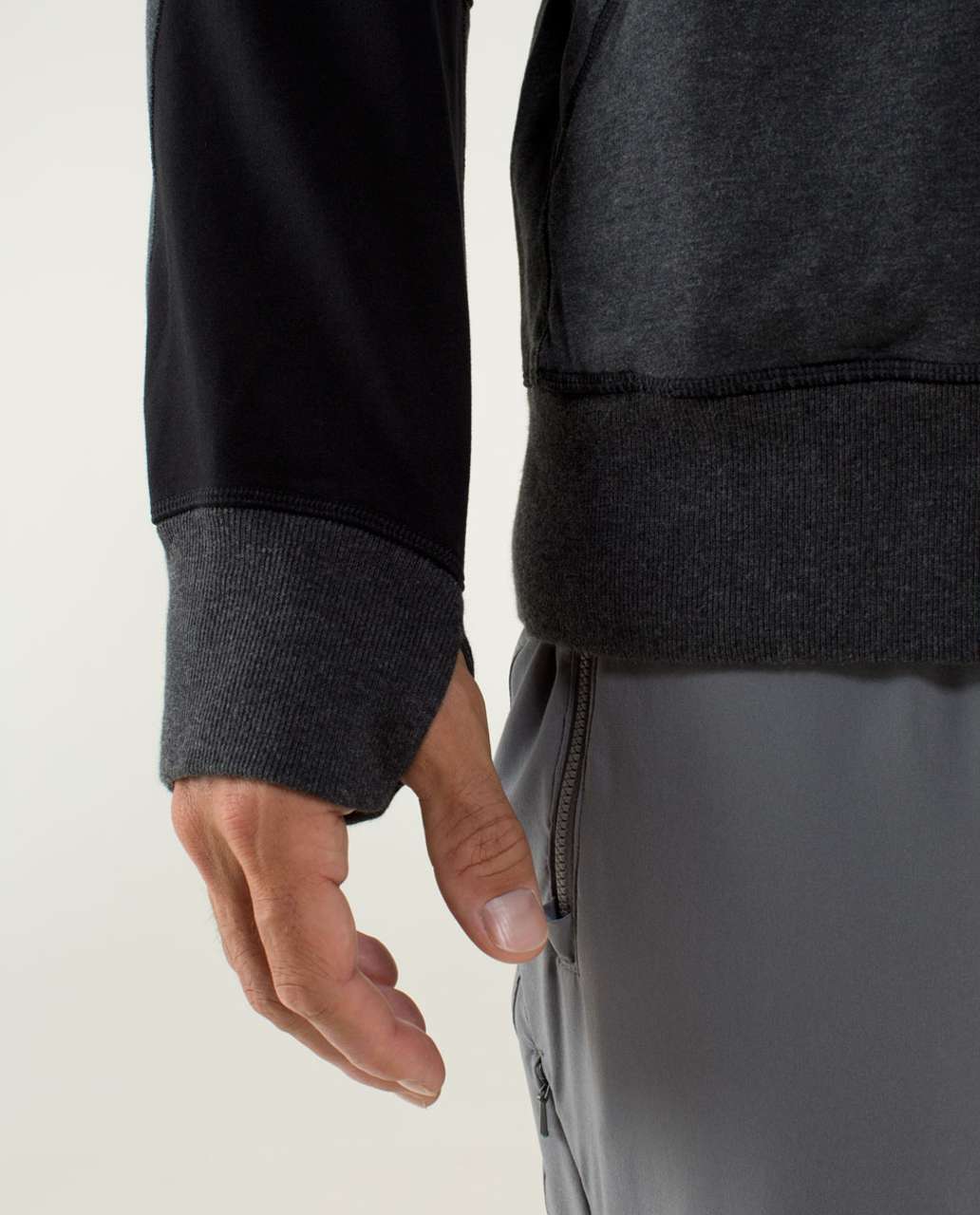 Lululemon Post Gravity Hoodie - Heathered Black