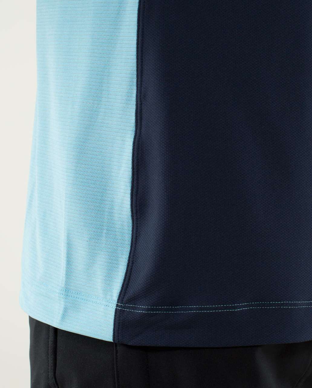 Lululemon Precision Polo - Heathered Blue Moon - lulu fanatics