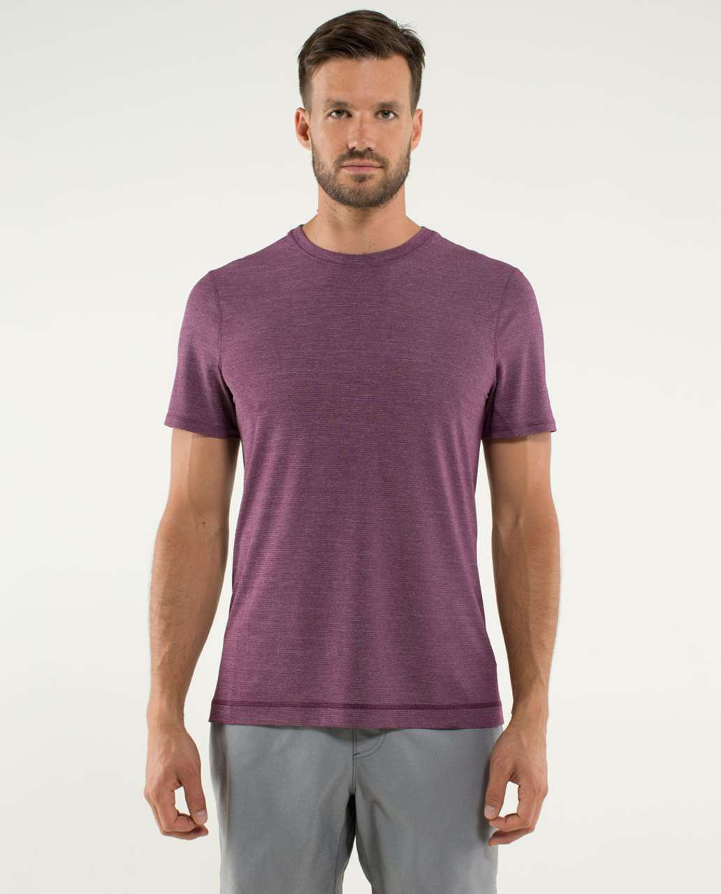 Lululemon Precision Tee - Heathered Plum