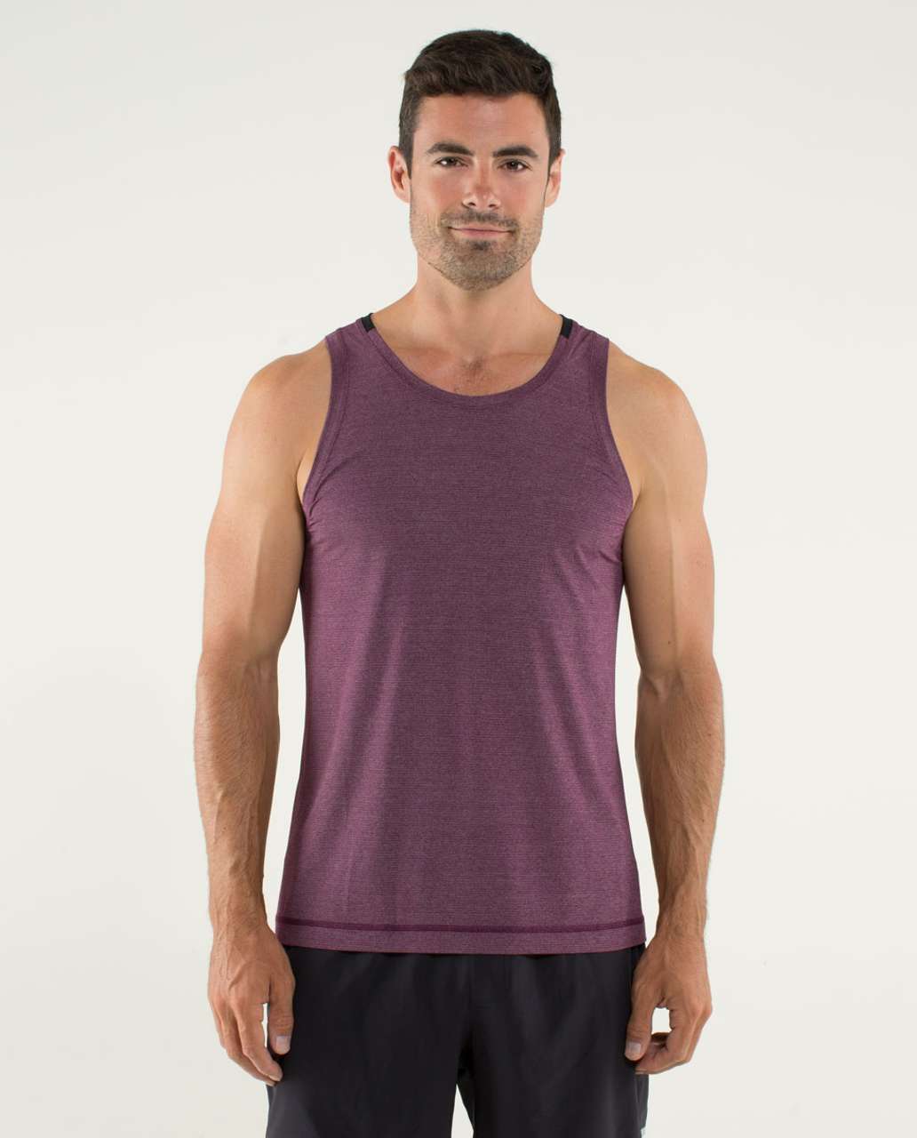 Lululemon Precision Singlet - Heathered Plum