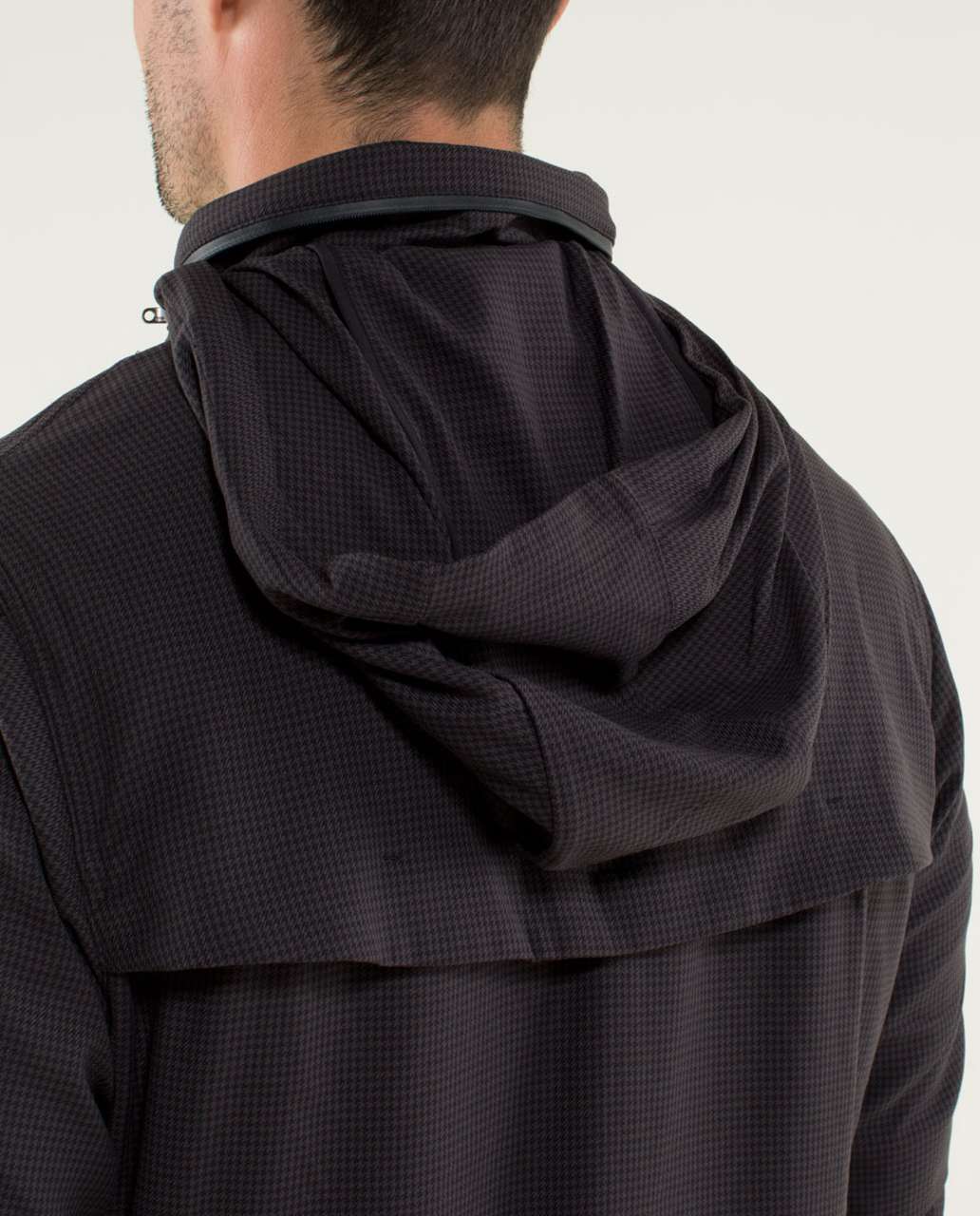 Lululemon Relay Jacket - Houndstooth Swift Black