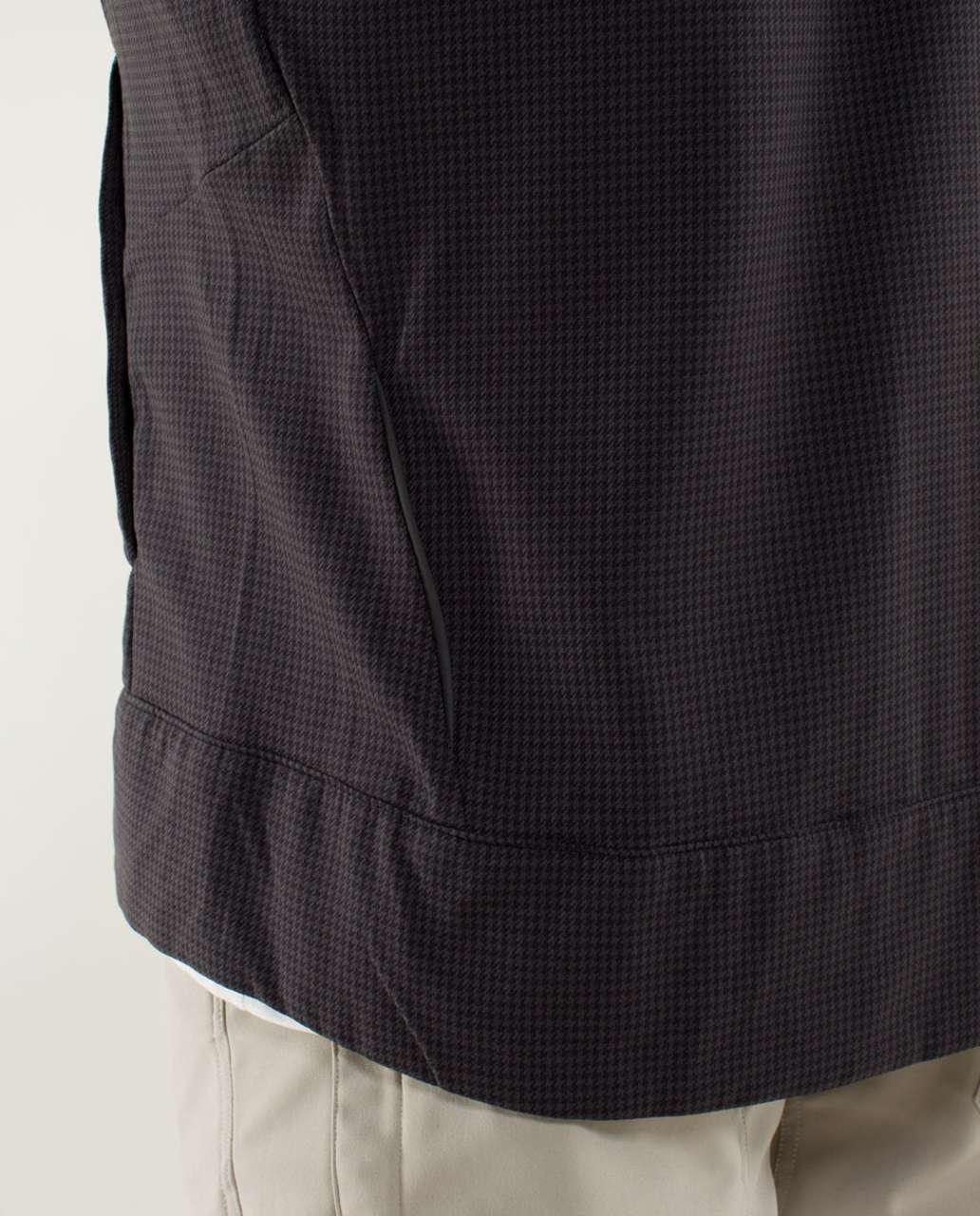 Lululemon Relay Jacket - Houndstooth Swift Black