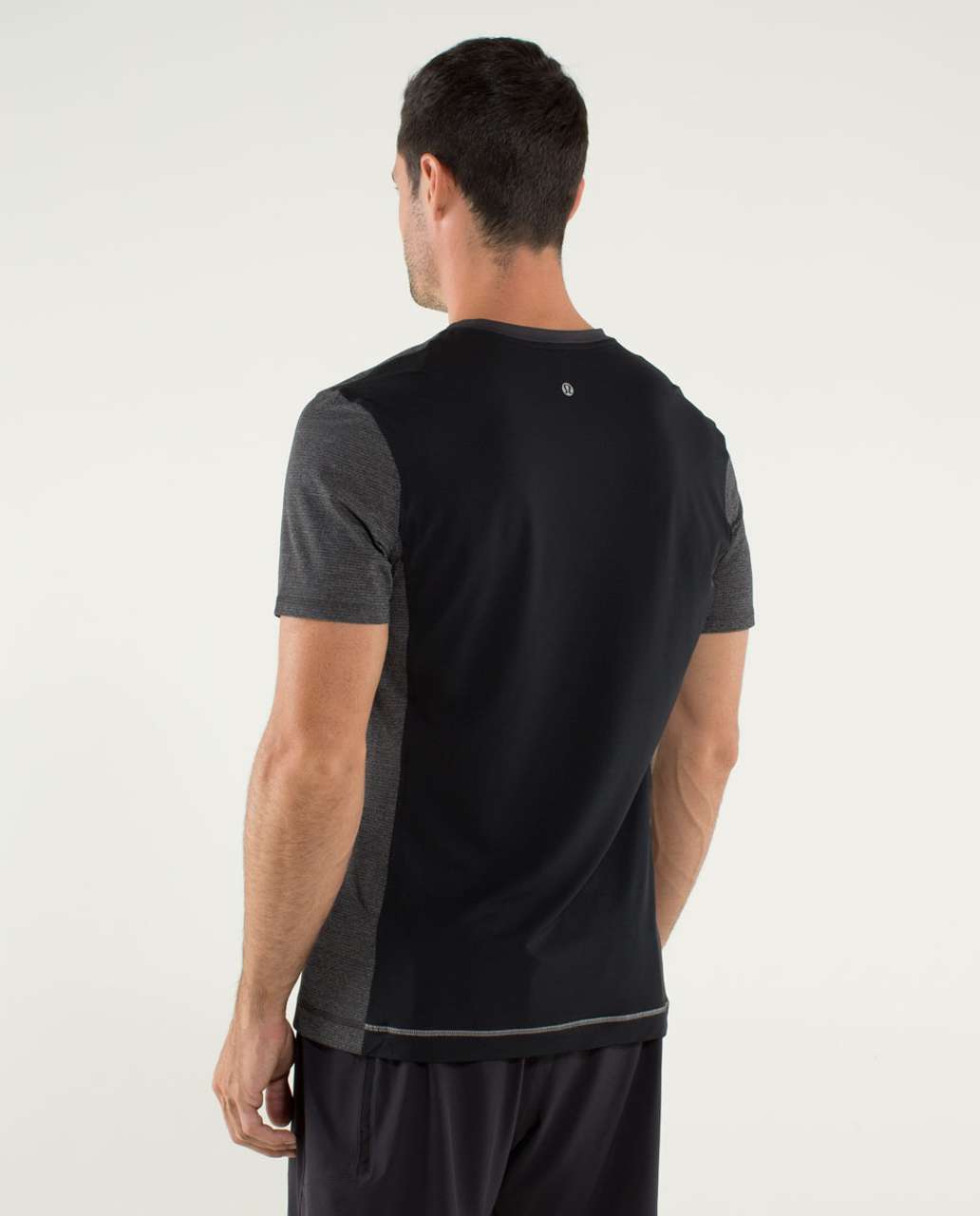 Lululemon Precision Tee - Heathered Black