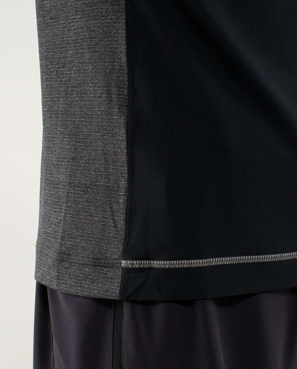 Lululemon Precision Tee - Heathered Black