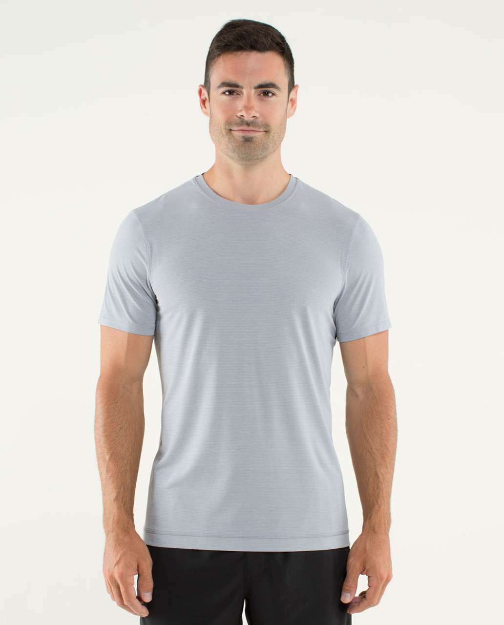 Lululemon Precision Tee *Silverescent - Heathered Silver Slate