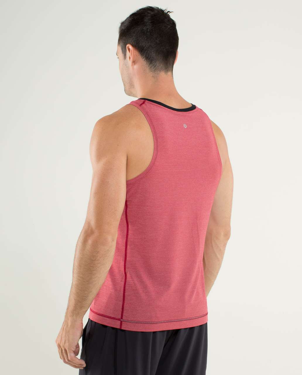 Lululemon Precision Singlet - Heathered Deepest Cranberry