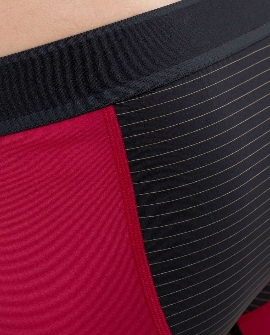 Lululemon Studio Boxer Short - Deepest Cranberry