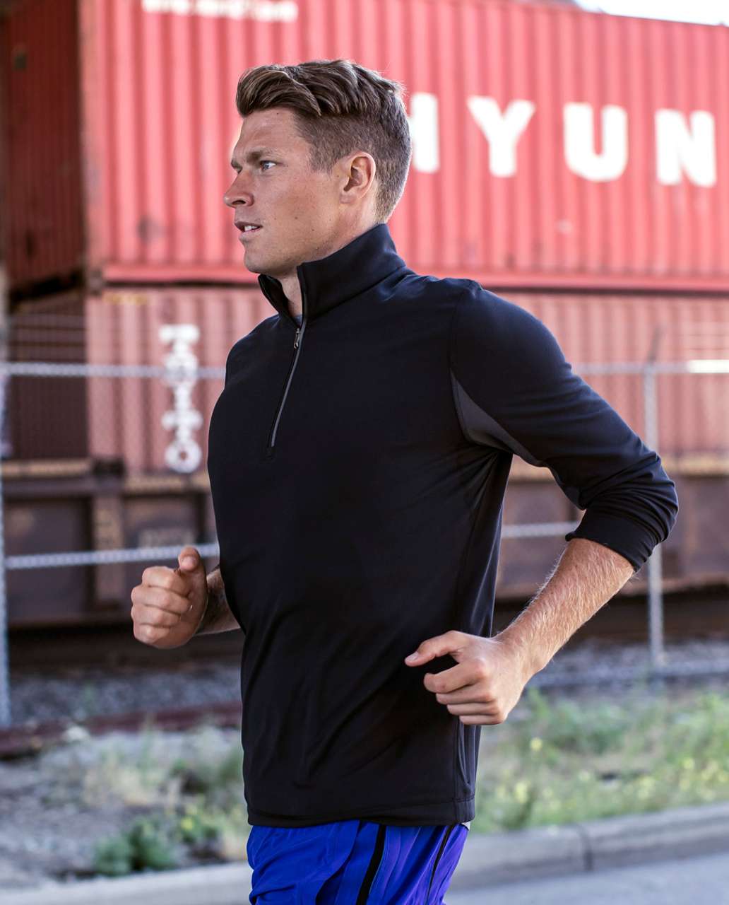 Lululemon Velocity 1/4 Zip - Black