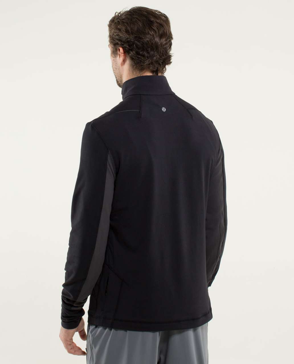 Lululemon Velocity 1/4 Zip - Black - lulu fanatics