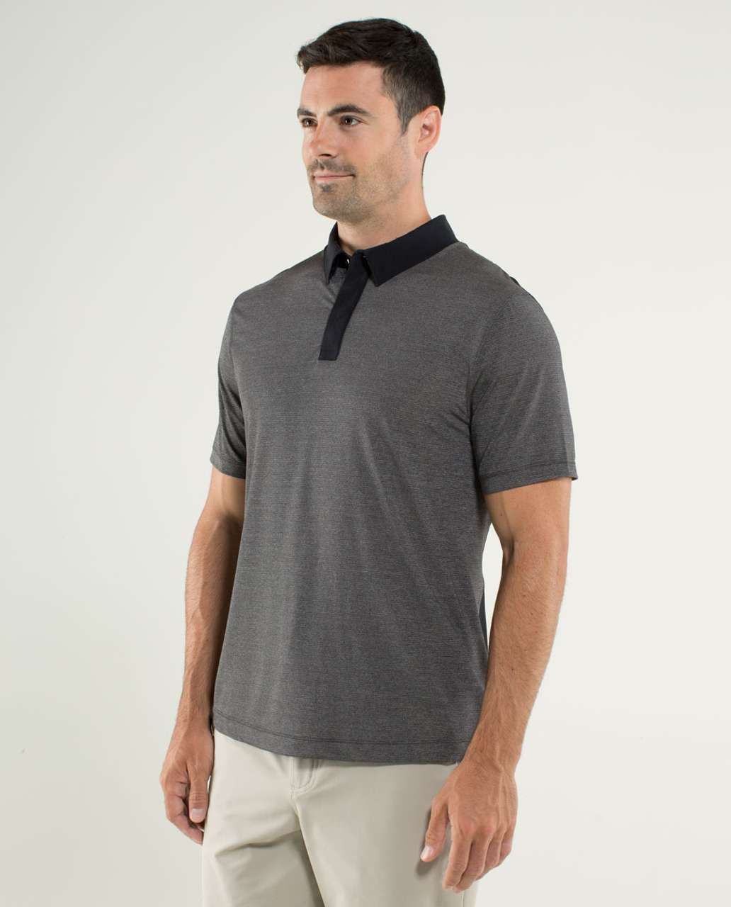 Lululemon Precision Polo - Heathered Soot