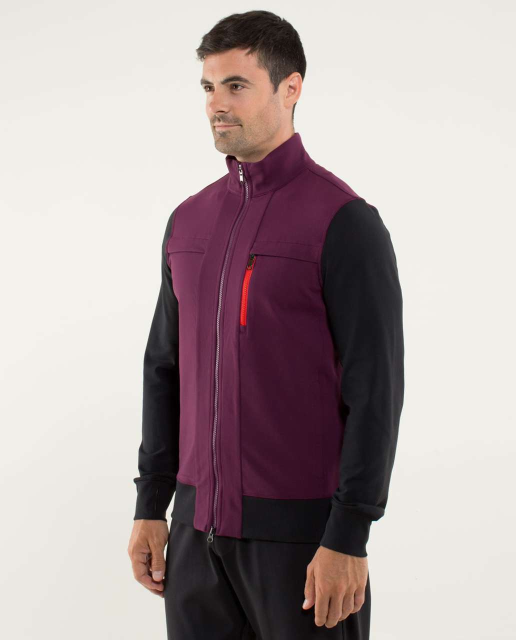 Lululemon Post Gravity Jacket - Plum / Black