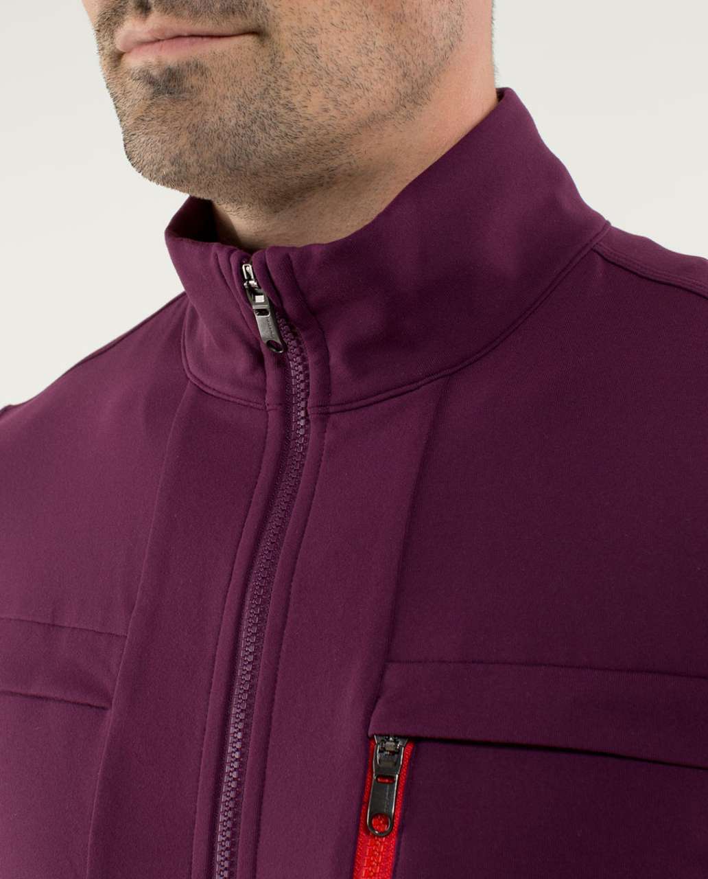 Lululemon Post Gravity Jacket - Plum / Black