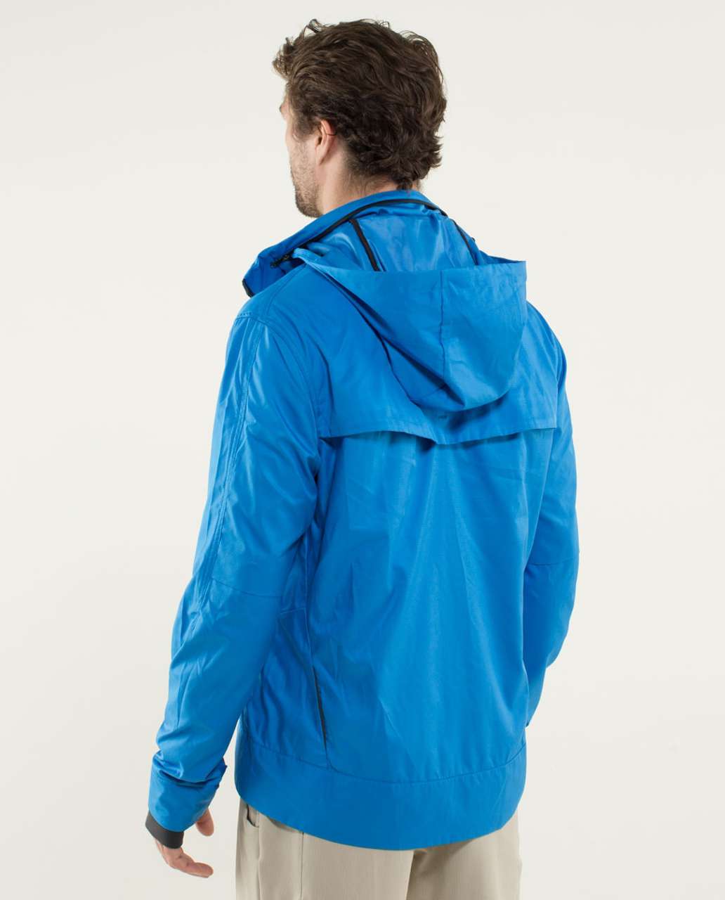 Lululemon Relay Jacket - Houndstooth Twill Cornflower