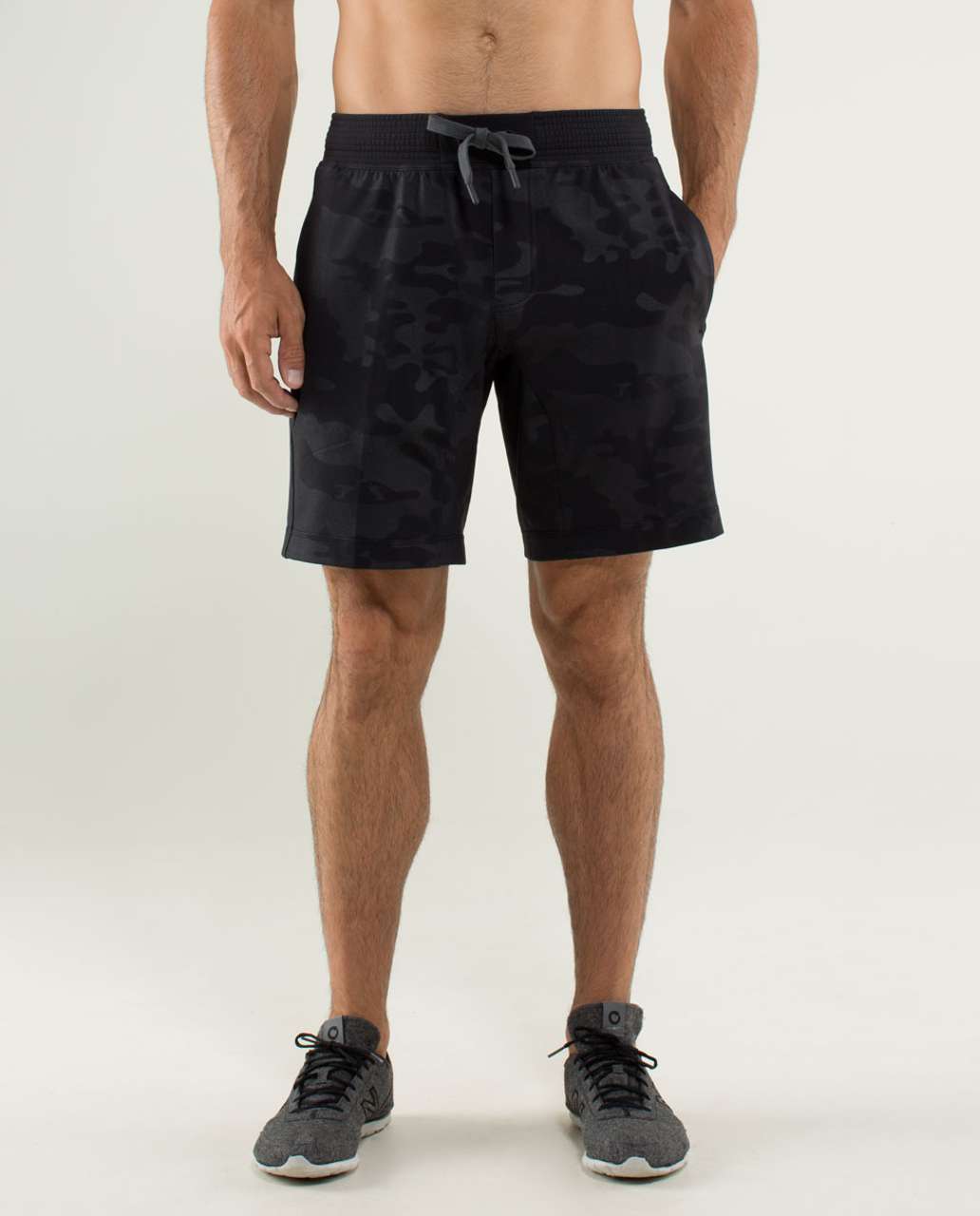 Lululemon Anti-Gravity Short - Lay Low Camo Emboss Black - lulu fanatics