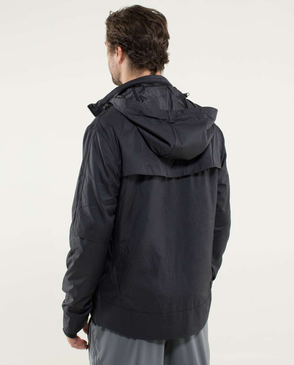 Lululemon Relay Jacket - Houndstooth Twill Black