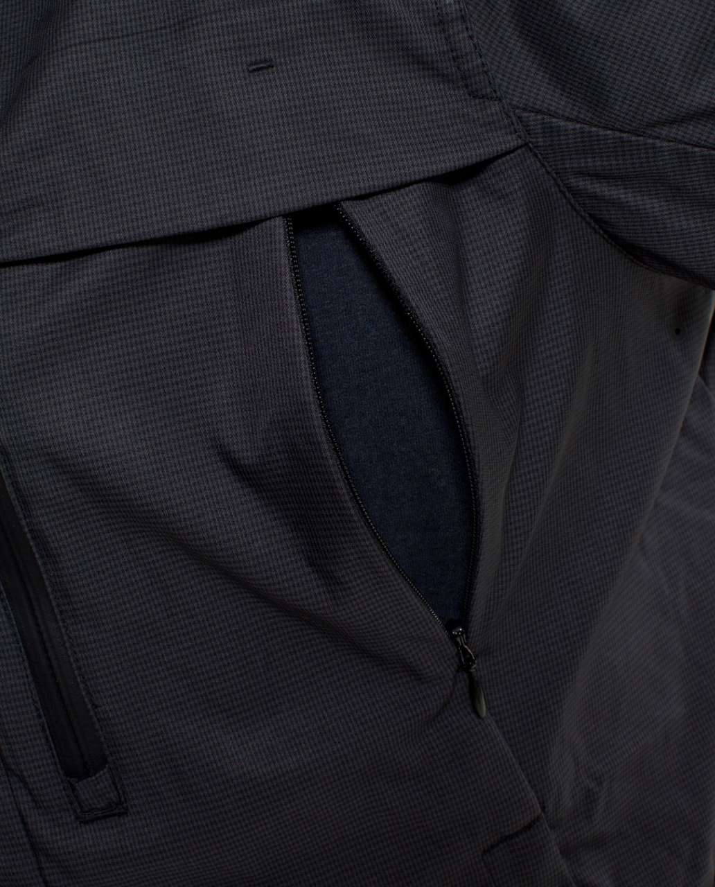 Lululemon Relay Jacket - Houndstooth Twill Black