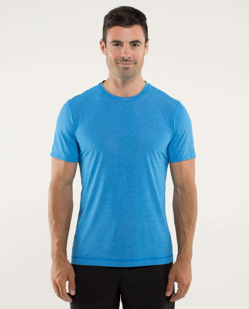 Lululemon Precision Tee - Heathered Cornflower