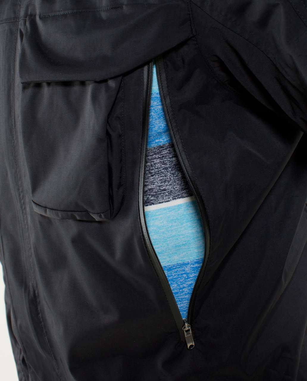 Lululemon Wet Coast Jacket - Black - lulu fanatics