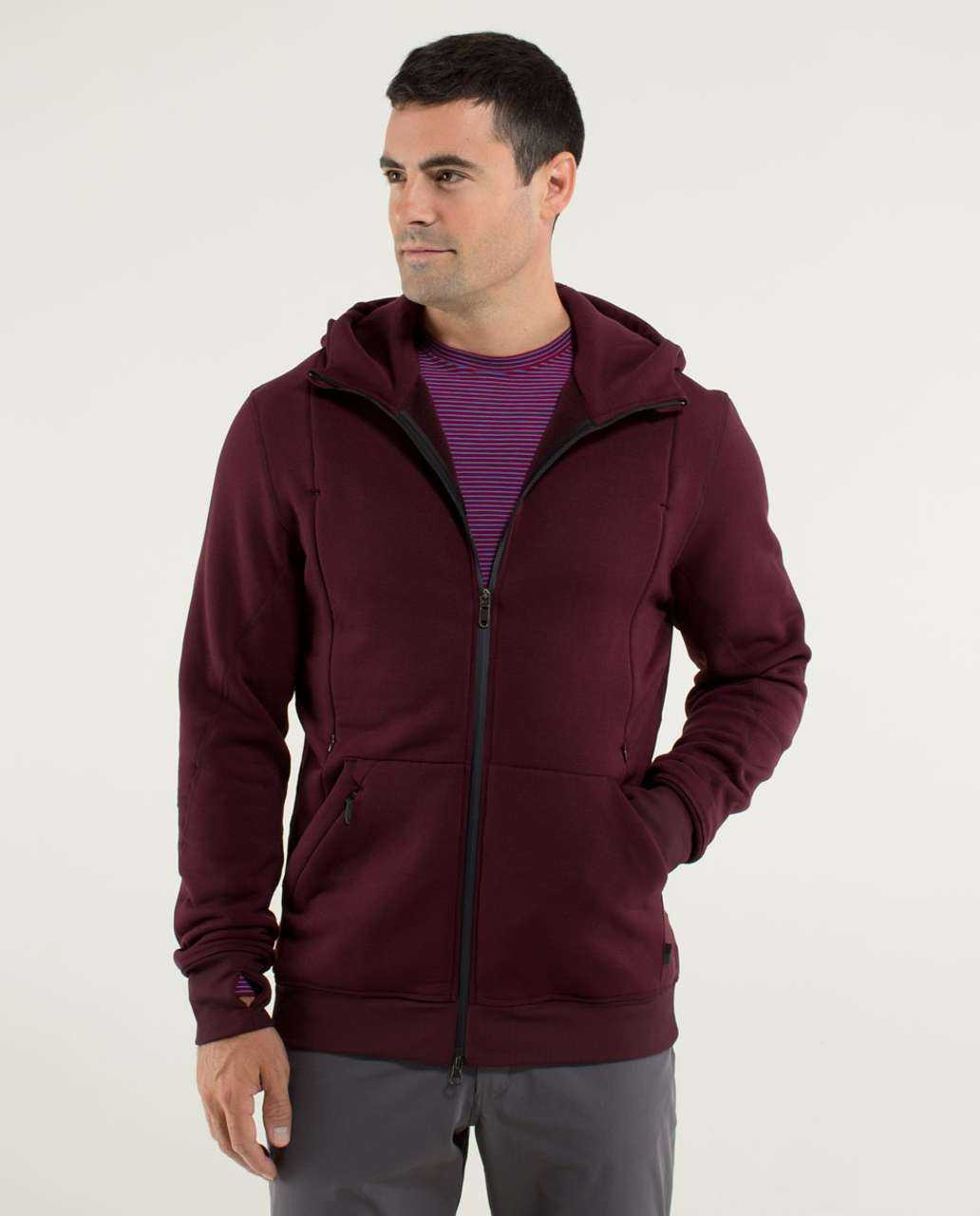 Lululemon Revolution Hoodie - Bordeaux Drama