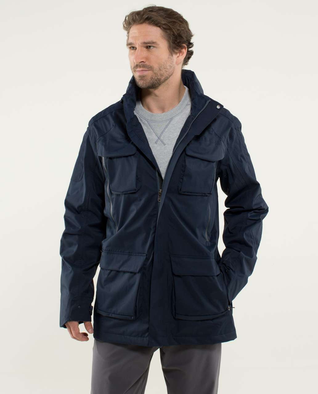 Lululemon Wet Coast Jacket - Inkwell - lulu fanatics