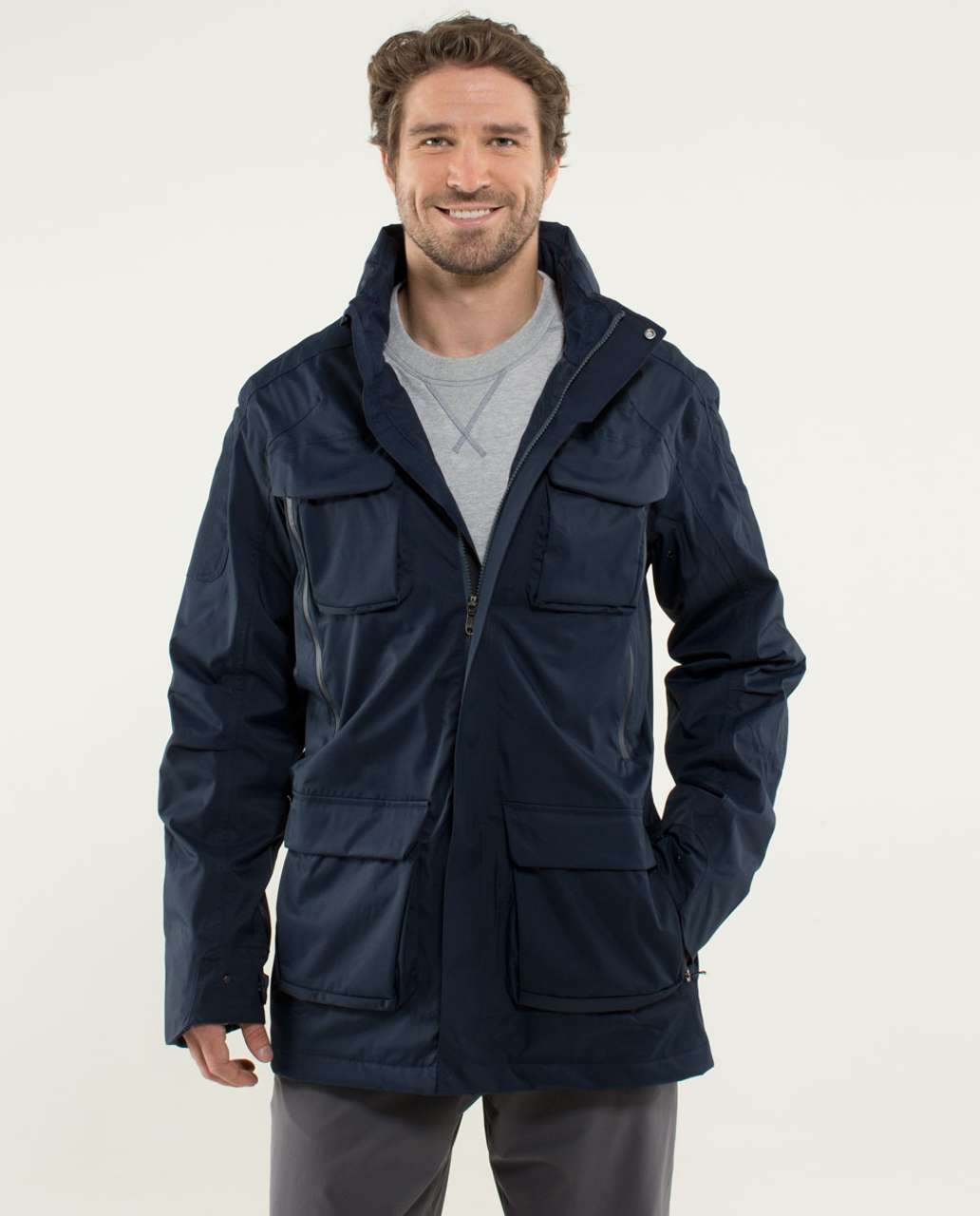 Lululemon Wet Coast Jacket - Inkwell - lulu fanatics