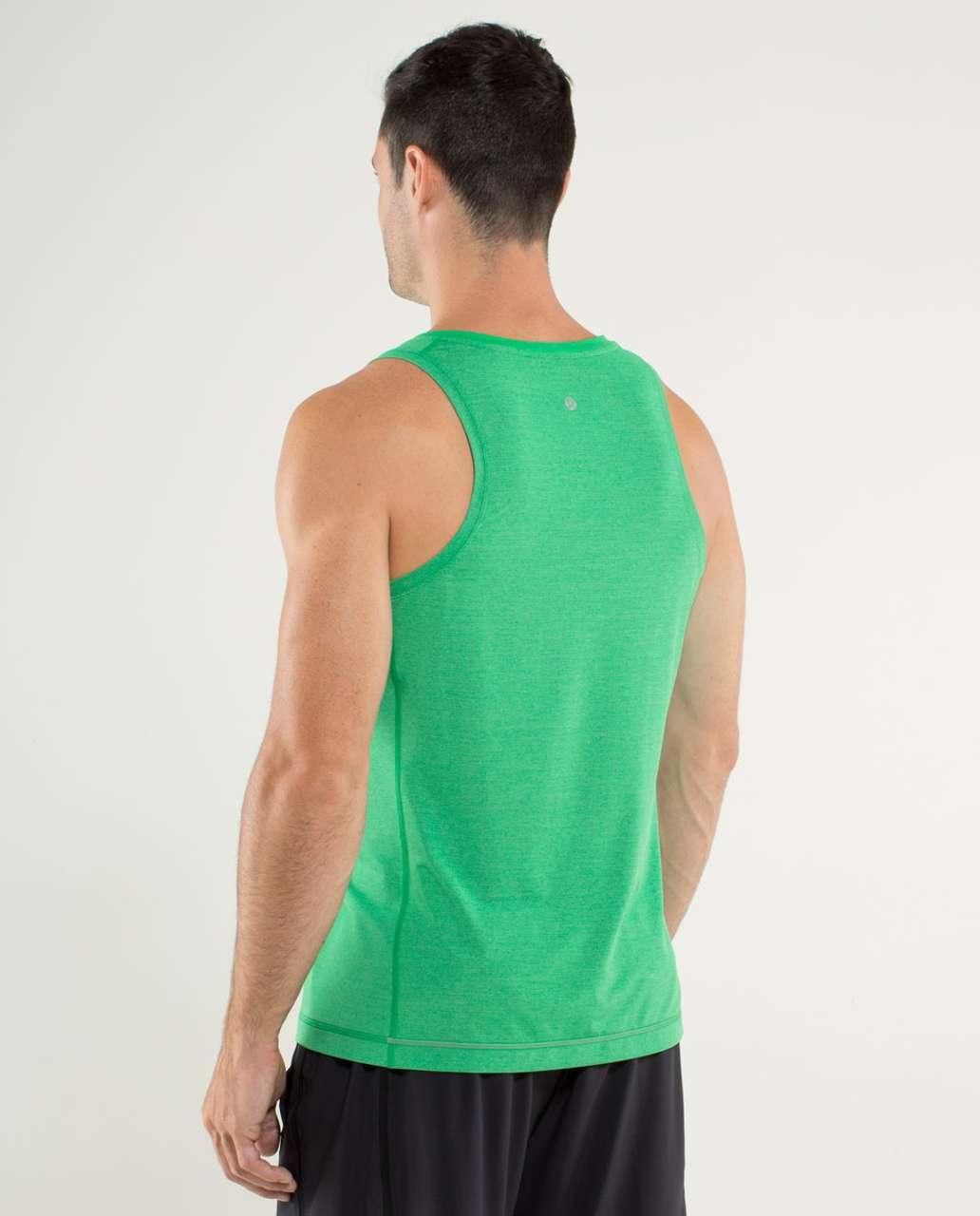 Lululemon Precision Singlet - Heathered Green Bean